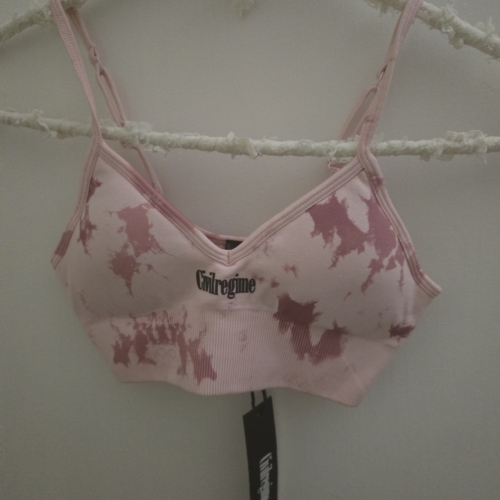 Civil Regime Blush Pink Reaper Bralette